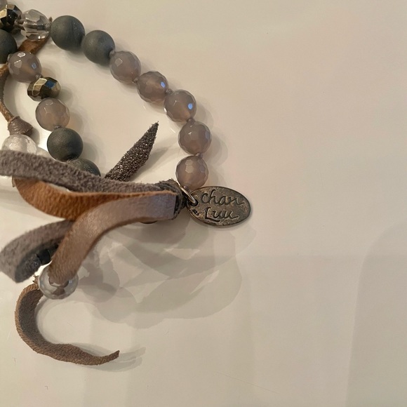 Chan Luu stone necklace approx 36” - Picture 4 of 6